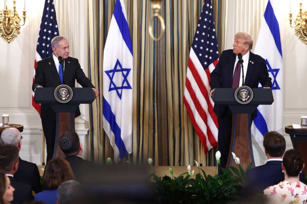 Trump and Netanyahu Announce Peace Plan For Gaza